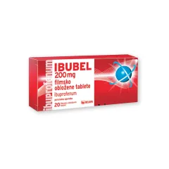 Ibubel 200 mg filmsko obložene tablete, 20 tablet