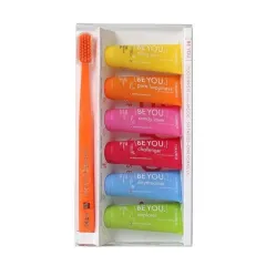 Curaprox, Be You set: 6 okusov zobnih past in ščetka CS 5460, 10 ml