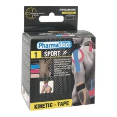 Pharmadoct, Sport kineziološki kožen trak 5 cm x 5 m, 1 trak