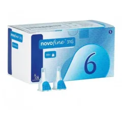 Novofine, igla za peresnike 6 mm 31 G, 100 igel