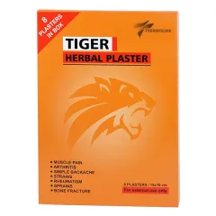 Tiger Herbal, vroči obliž 10 x 15 cm, 8 obližev