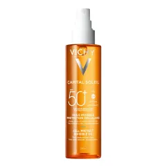 Vichy, Capital Soleil zaščitno olje za obraz, telo in konice las z ZF50+, 200 ml