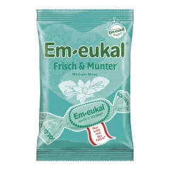 Dr. Soldan, Em-Eukal, bonboni svežina in veselje, poprova meta, 90 g