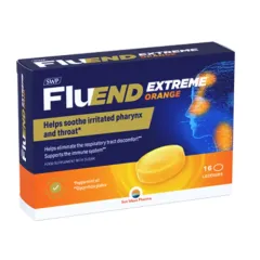 Sun Wave Pharma, Fluend Extreme Orange, 16 pastil