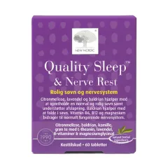New Nordic, Quality Sleep & Nerve Rest, 60 tablet