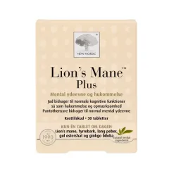 New Nordic, Lion's Mane Plus, 30 tablet