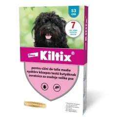 Kiltix ovratnica za srednje velike pse, M (53 cm), 1 ovratnica