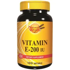 Natural Wealth, Vitamin E 200 I.E., 100 kapsul
