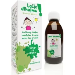 Soria Natural, Lažje dihajmo! sirup za otroke, 150 ml