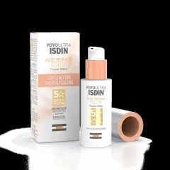 Isdin, Fotoultra Age Repair Color Fusion Water obarvana krema ZF50, 50 ml