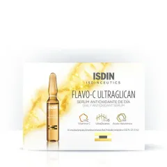 Isdin, Isdinceutics Flavo-C Ultraglican dnevni antioksidacijski serum, 2 ml, 30 ampul