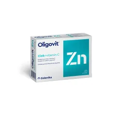 Oligovit, Cink + Vitamin C, 100 kapsul