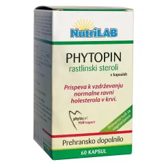 NutriLAB, Phytopin rastlinski steroli, 60 kapsul