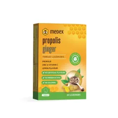 Medex, Propolis Ginger pastile, 24 pastil