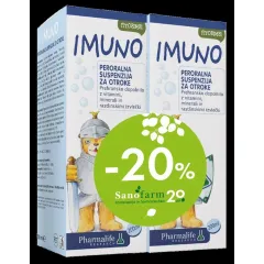 Fitobimbi, Imuno peroralna suspenzija, 2 x 200ml 