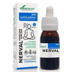 Soria Natural, Nerval XXI kompleks kapljice brez alkohola, 50 ml