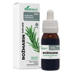 Soria Natural, Rožmarin XXI kapljice brez alkohola, 50 ml