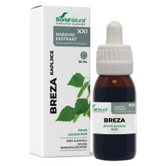 Soria Natural, Breza XXI kapljice brez alkohola, 50 ml