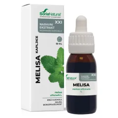 Soria Natural, Melisa XXI kapljice brez alkohola, 50 ml