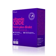 Yasenka, Vitamin Code Ferro Plus Direkt prašek, 20 vrečk