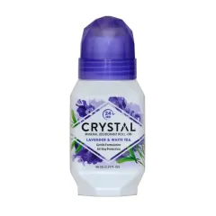 Crystal, roll-on sivka in beli čaj, 66 ml