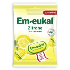 Dr. Soldan, Em-eukal Limona Trdi bonboni brez sladkorja, 75 g