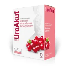 Biogelat, Uroakut D-manoza in ameriška brusnica granulat, 10 vrečk