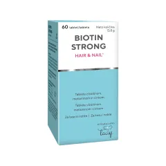 Biotin Strong, Hair and Nail za lase in nohte, 60 tablet