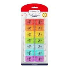 Mediblink, tedenska posodica za tablete Piano Duo 2x/dan M011