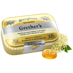 Grether's, Pastile bezeg brez sladkorja s sladili, škatlica, 110 g