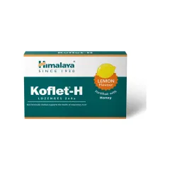Himalaya, Koflet-H pastile, limona, 12 pastil