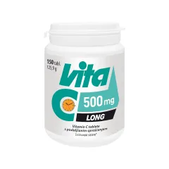 Vitabalans, Vita C 500 mg Long tablete s podaljšanim sproščanjem, 150 tablet