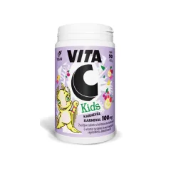 Vita C kids, karneval 100 mg, 90 žvečljivih tablet