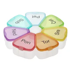 Mediblink, tedenska posodica za tablete Cvet, M017