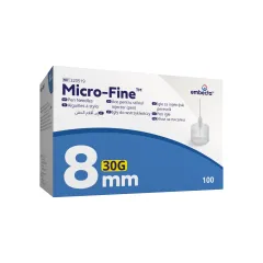 Embecta, Micro-Fine igla za peresnike 8 mm G30, 100 igel