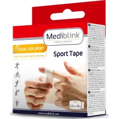 Mediblink, Bandažni trak 2.5 cm x 10 m M137, 1 kos