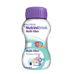 Nutrinidrink Multi Fibre, okus nevtralen, 200 ml, 1 plastenka