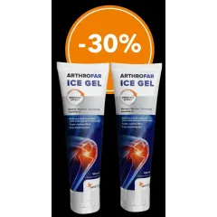 Sensilab, ArthroFar Ice Gel, 100 ml, dvojno pakiranje -30%