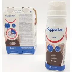 Supportan Drink, okus čokolada, 200 ml, 4 plastenke