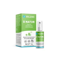 Valens, D-natur ustno pršilo, 15 ml