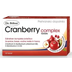 Dr. Bohm, Cranberry complex tablete, 30 tablet