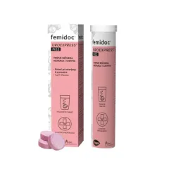 Femidoc, Uroexpress Fizz, 14 šumečih tablet