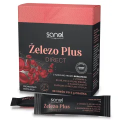 Sanol LAB, Železo Plus Direct, 20 vrečk