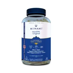 Minami, MorEPA Original mehke kapsule, 120 kapsul