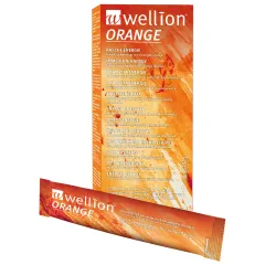 Wellion Orange, Invertni sladkorni sirup z okusom pomaranče, 10 vrečk