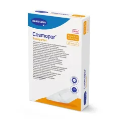 Cosmopor, Transparent prozorni sterilni obliž z vpojno blazinico 9 x 10 cm, 5 obližev