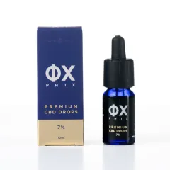 Phix, Premium CBD kapljice 7%, 10 ml