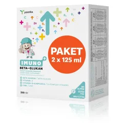 Yasenka, Imuno beta-glukan sirup, paket 2x 125 ml