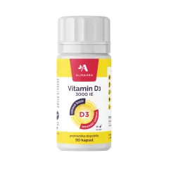 Almadea, Vitamin D3 3.000 I.E., 90 kapsul