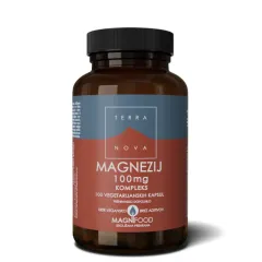 Terranova, Magnezij 100 mg kompleks, 100 kapsul